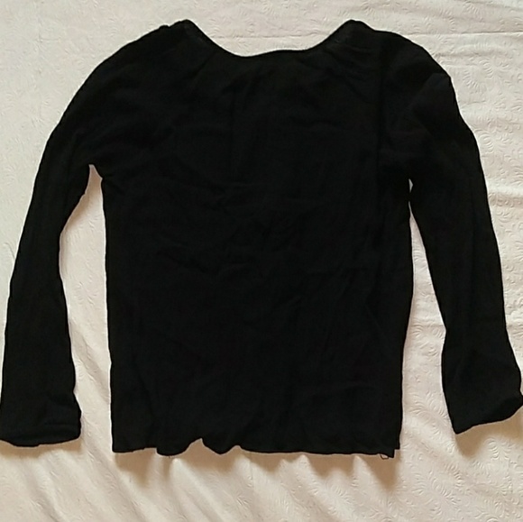 NWOT Full Tilt Aztec Embroidered Gauzy Boho Top - Picture 7 of 8